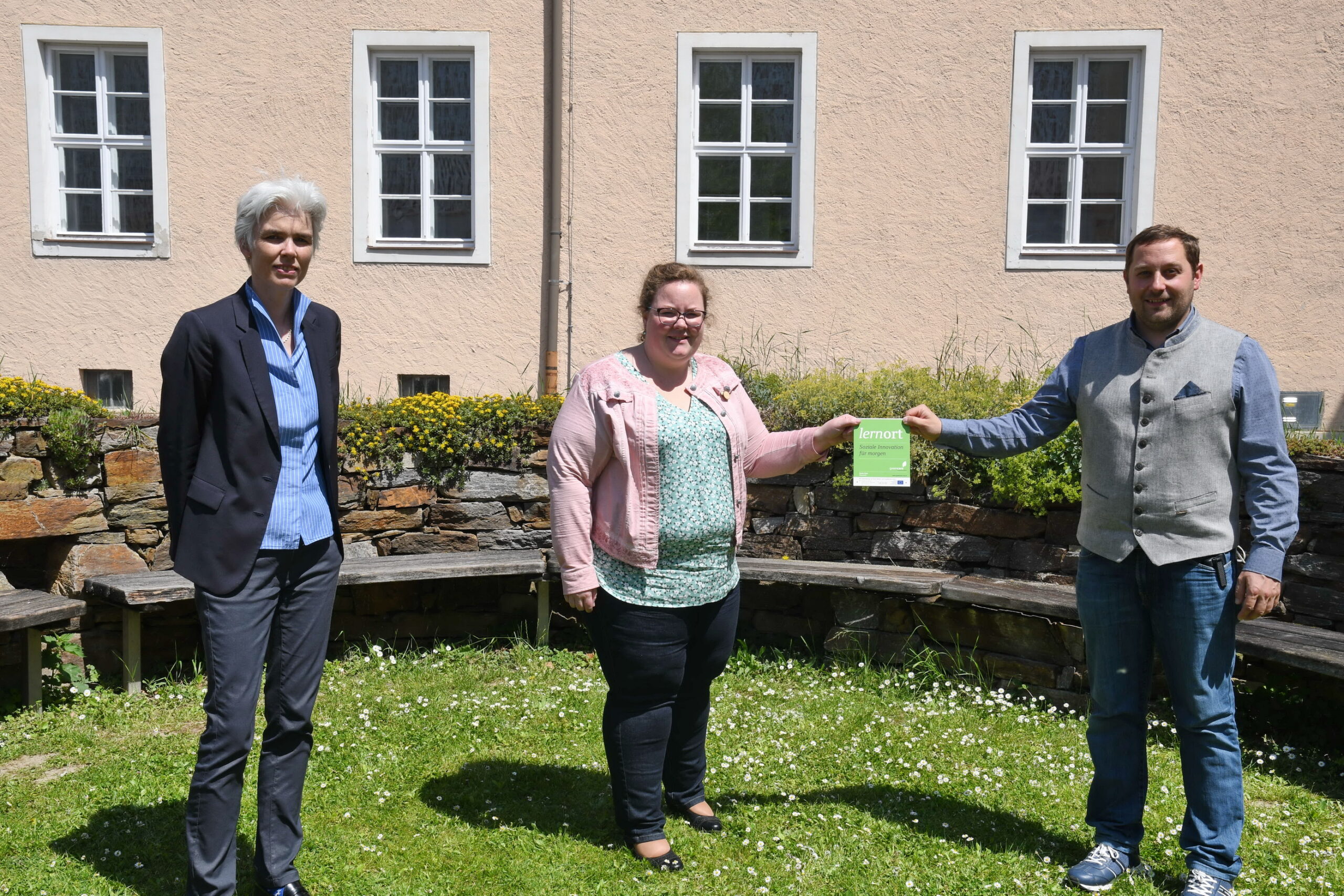 Lernort-Plakette für Green Care an Fachschule Warth verliehen