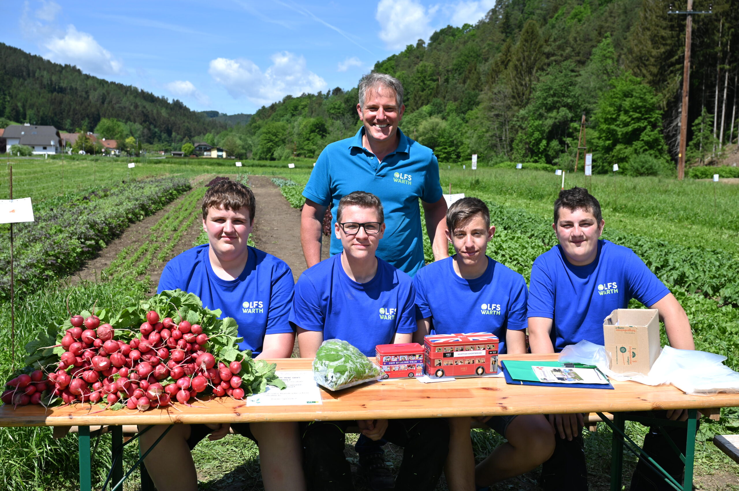 Marktgarten+Schüler