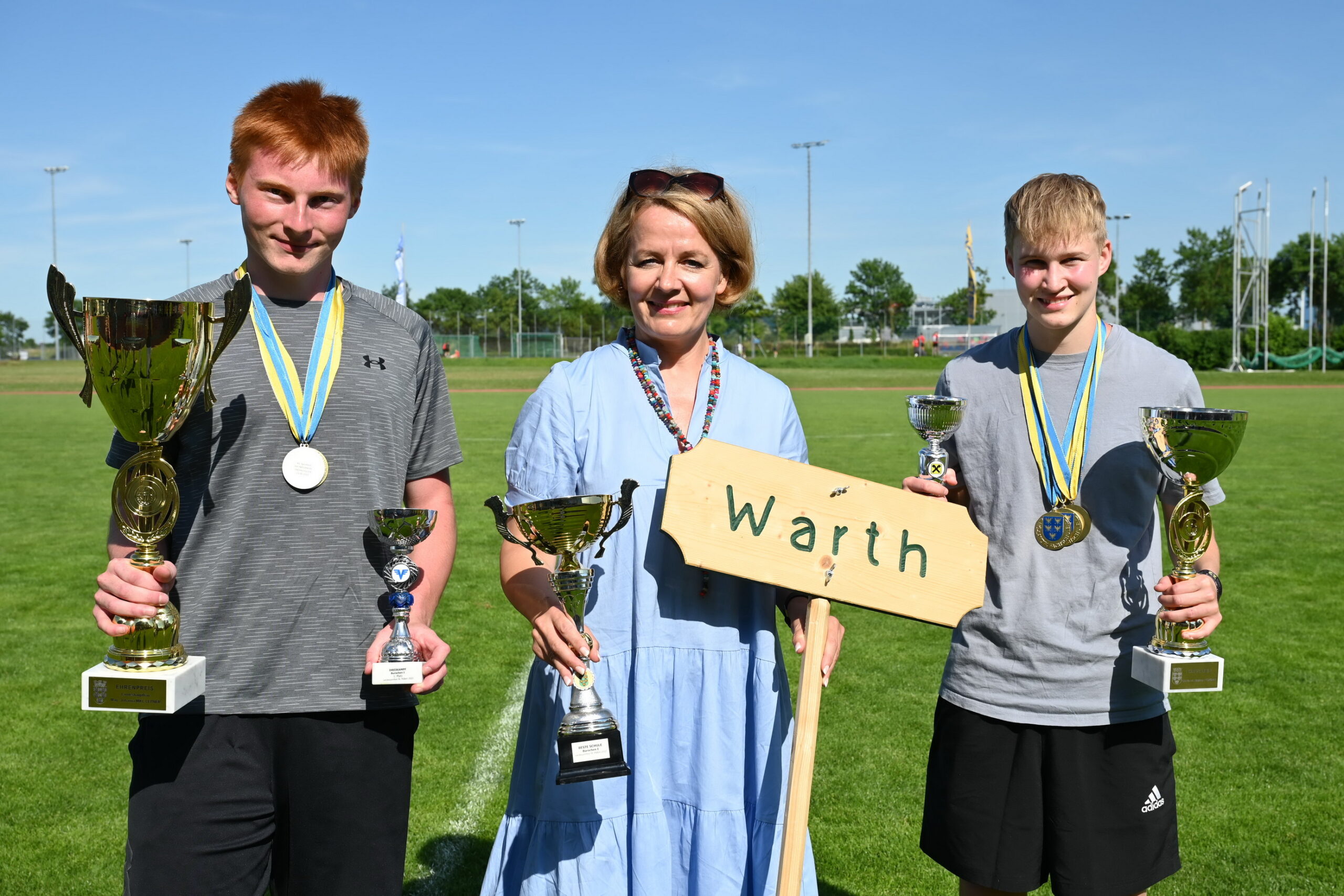 41. Sportfest der Landwirtschaftsschulen NÖ: LFS Warth dominiert bei den Burschen