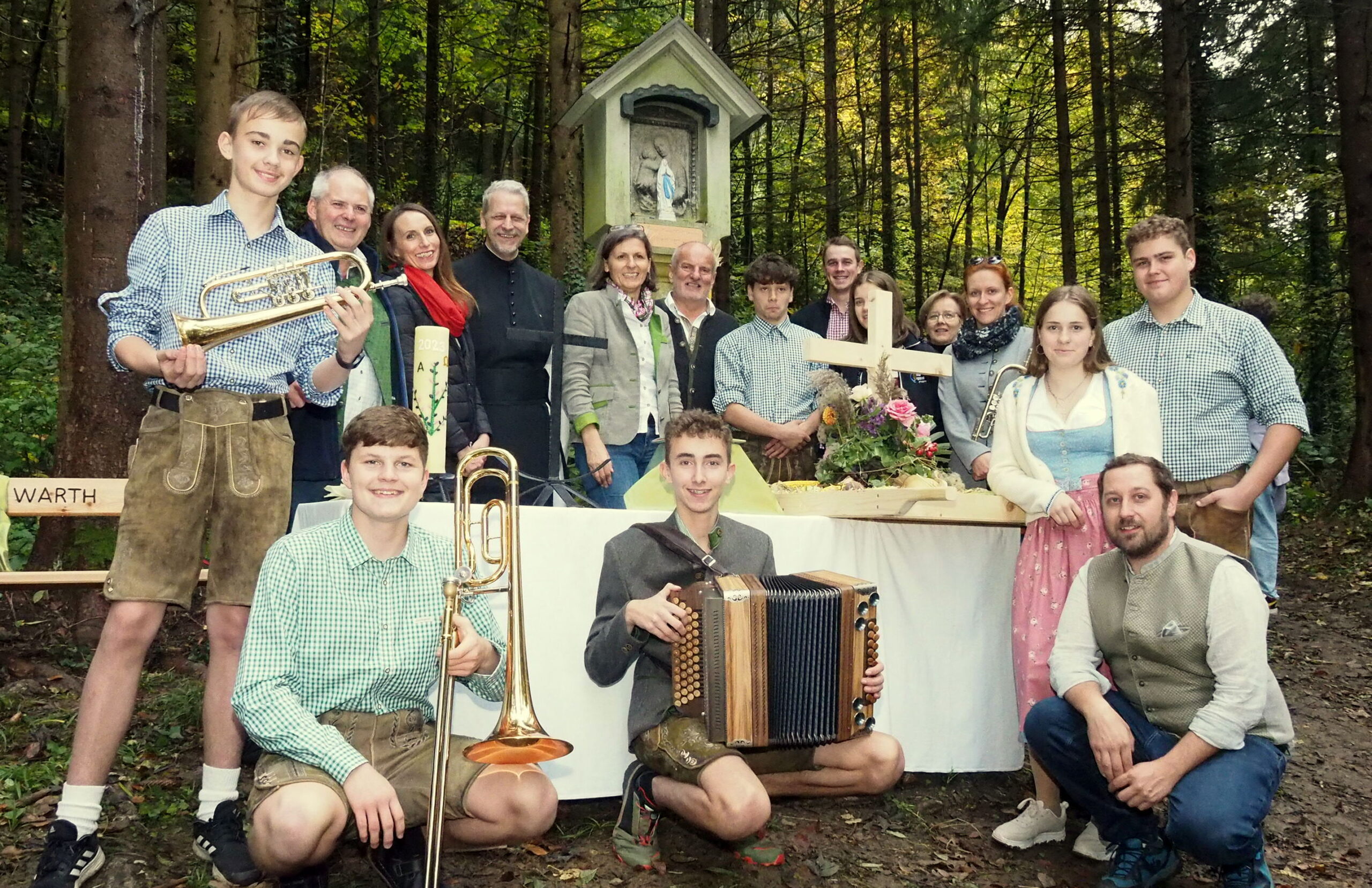 Traditionelle Erntedankfeier