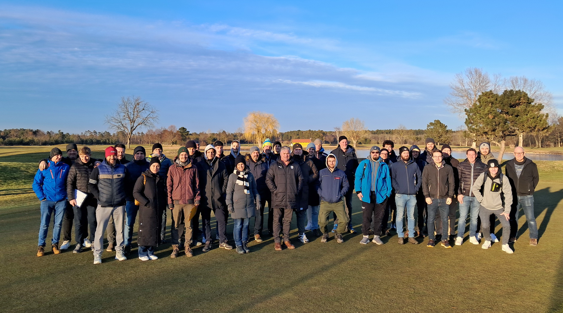 Greenkeeper Einführungskurs 14.1.2025 Lehrausgang GC Föhrenwald+