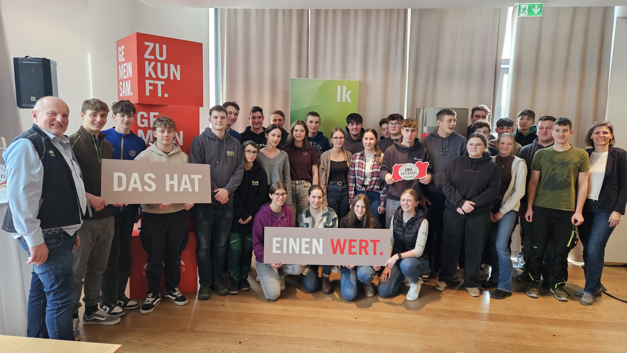 Fachschule Warth besucht AMA-Marketing Partnertag