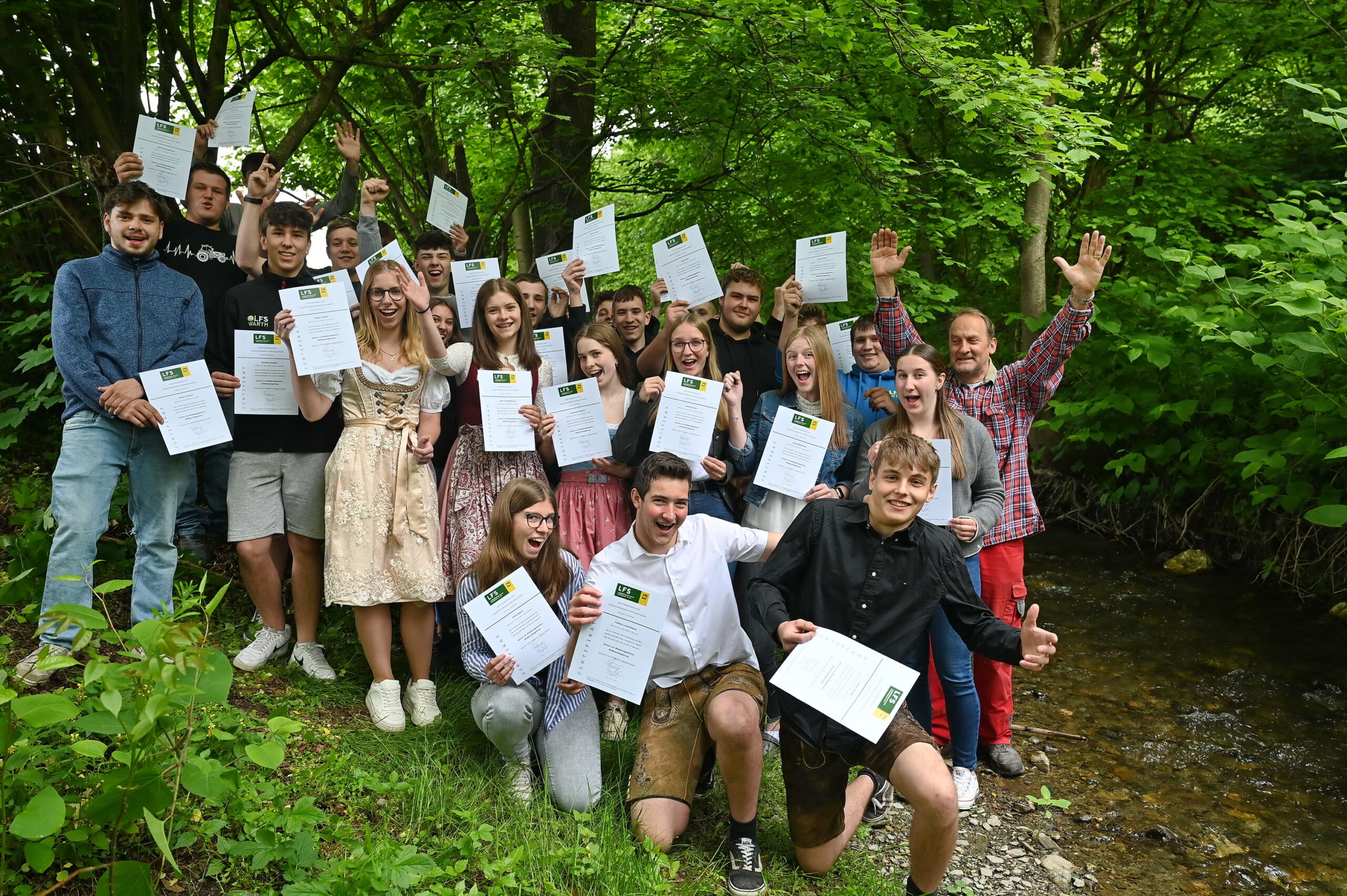 Ausbildung zur Wildbachbegehung abgeschlossen
