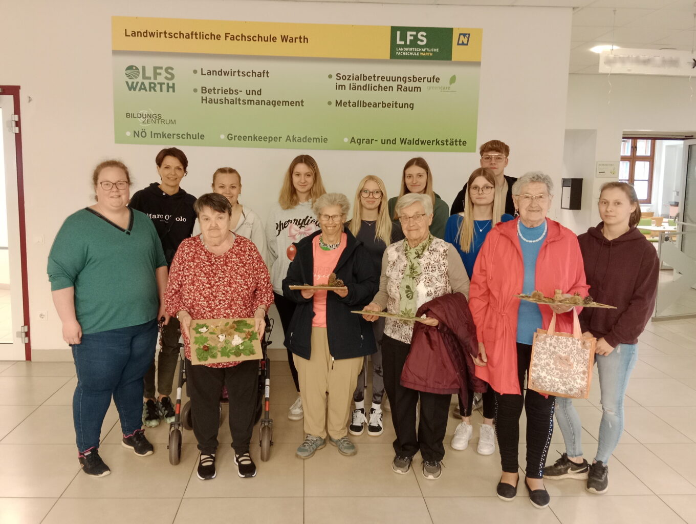 Seniorinnen des PBZ Scheiblingkirchen zu Gast