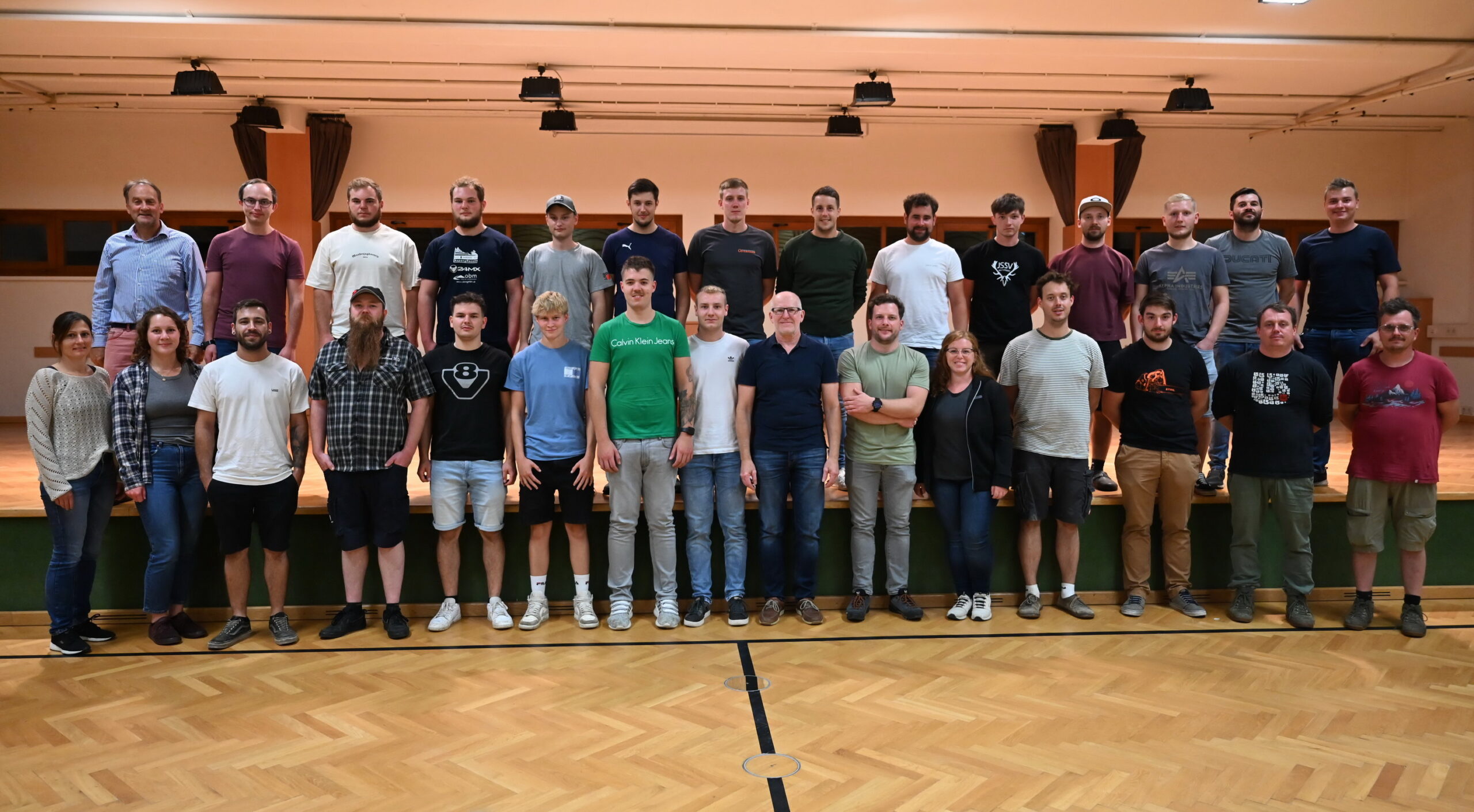 Aktueller FFA Abendkurs 2025/26 - Gruppenfoto