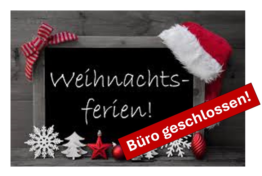 Feiertage – Büro Öffnungszeiten