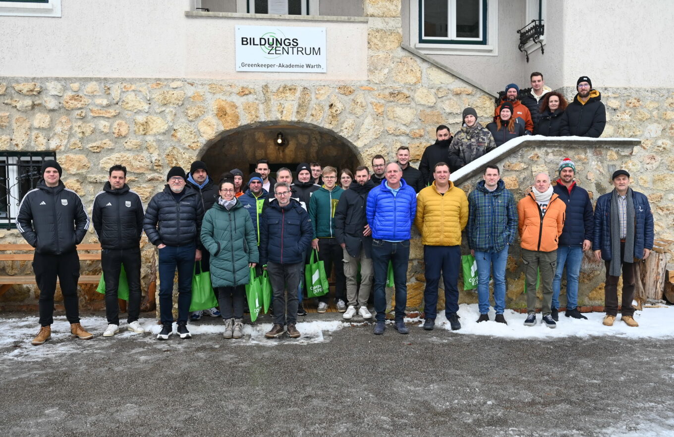 Greenkeeper-Akademie Warth: 35. Einführungskurs abgeschlossen