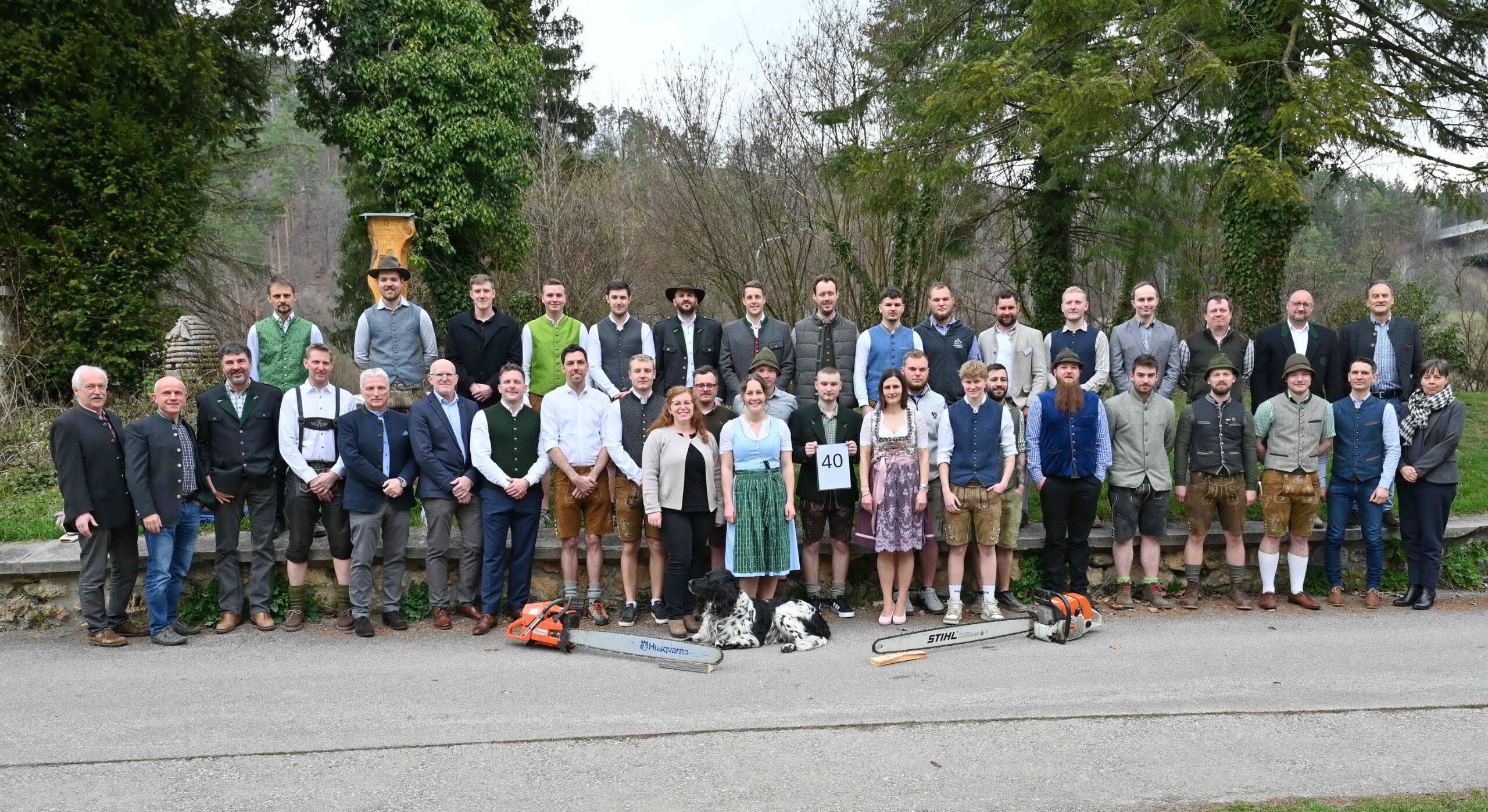 40-Jahre-Jubiläum für Forstfacharbeiterkurse