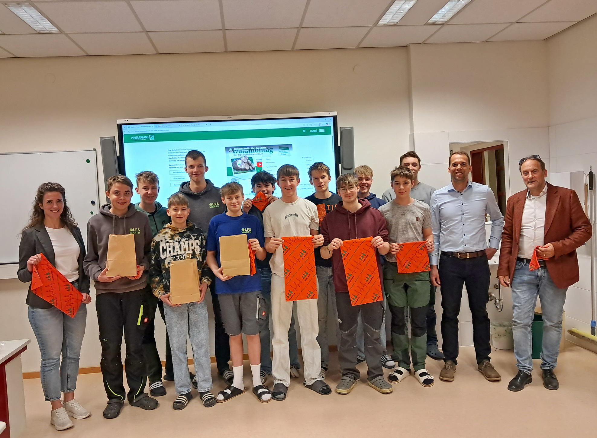 „Waldmontag-Kino“ des Schulsprengels