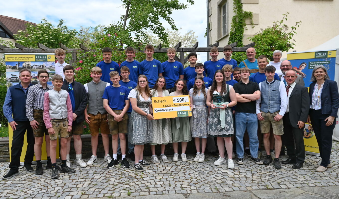LAKO-Kreativpreis: Fachschule Warth mit Sonderpreis für drei soziale Projekte ausgezeichnet