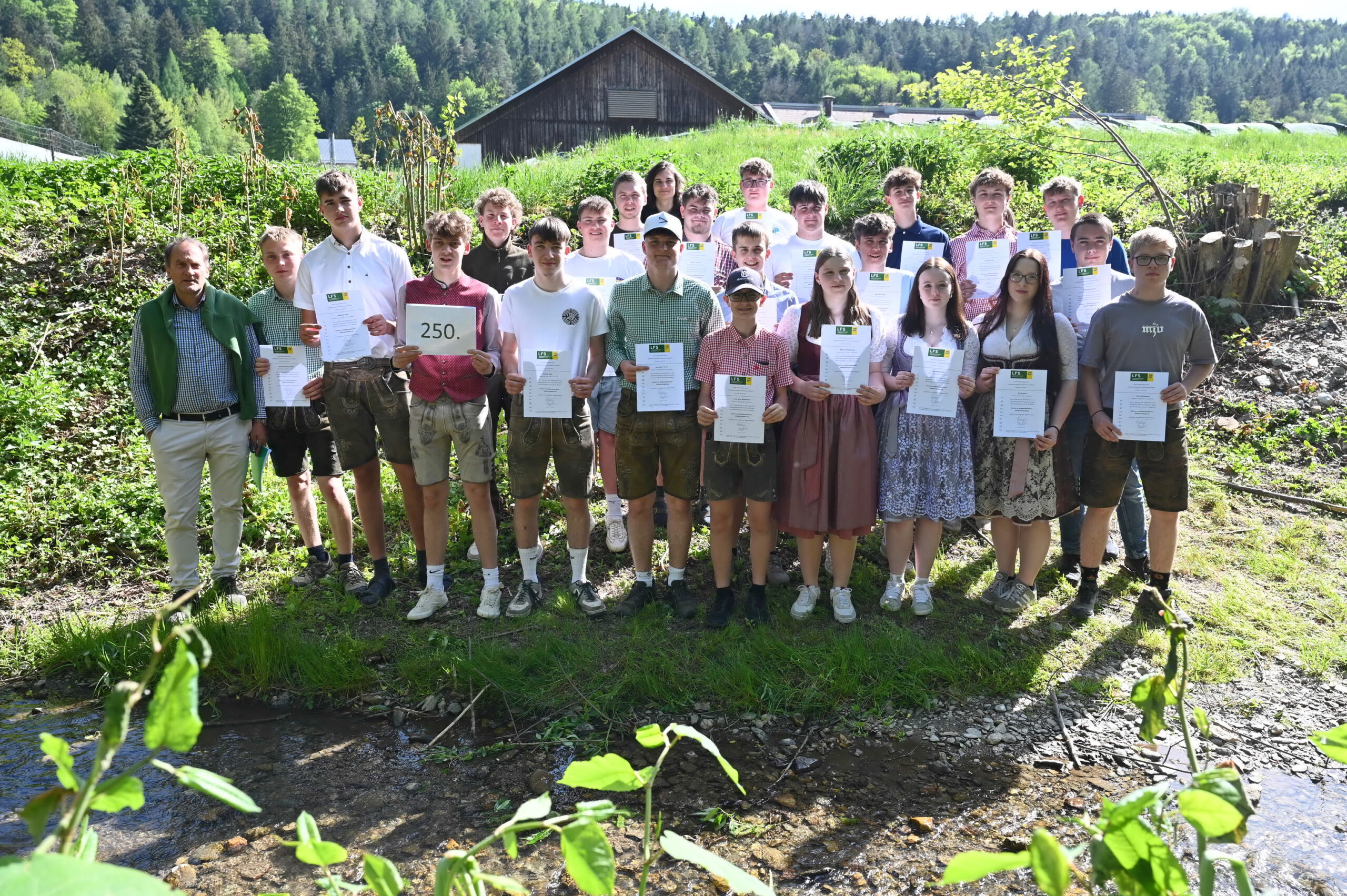 Zusatzausbildung Wildbachbegehung: Bereits 250 Schülerinnen und Schüler ausgebildet